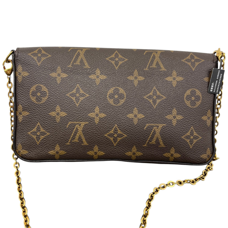 Women's Monogram Félicie Pochette Crossbody Bag Brown