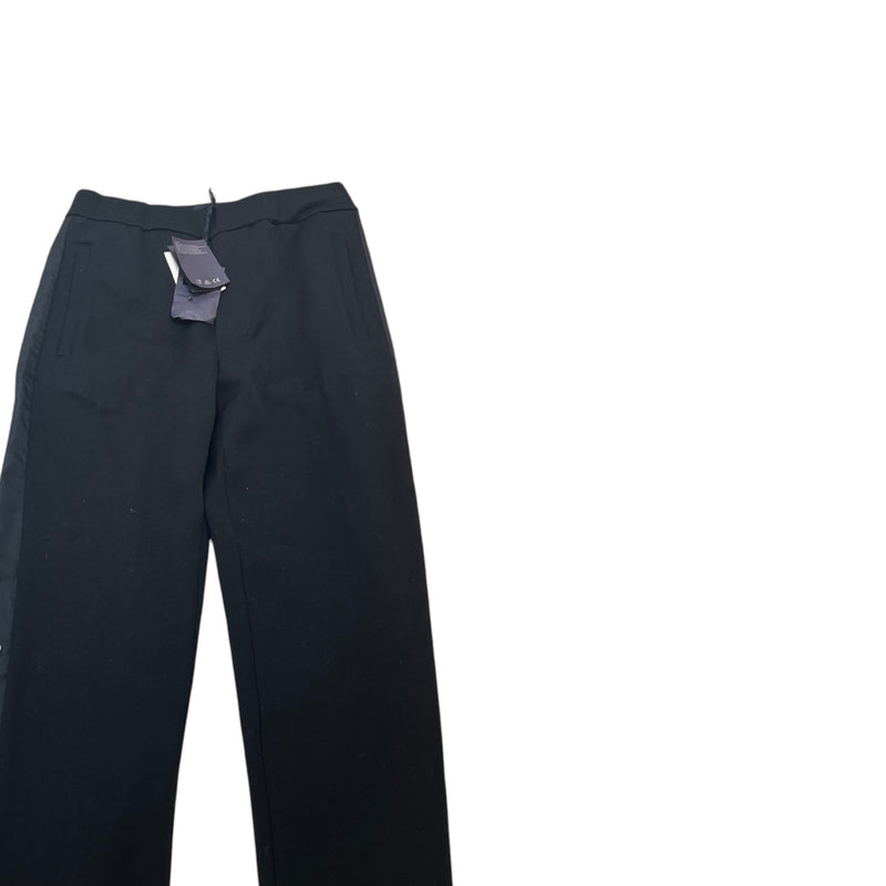 Men's Re-Nylon Plaque Logo Trousers Black Size S