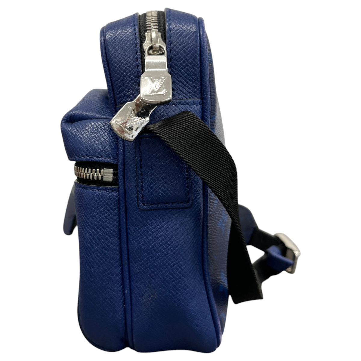 Men's Taigarama Monogram Outdoor Messenger Bag Blue - Photo 7