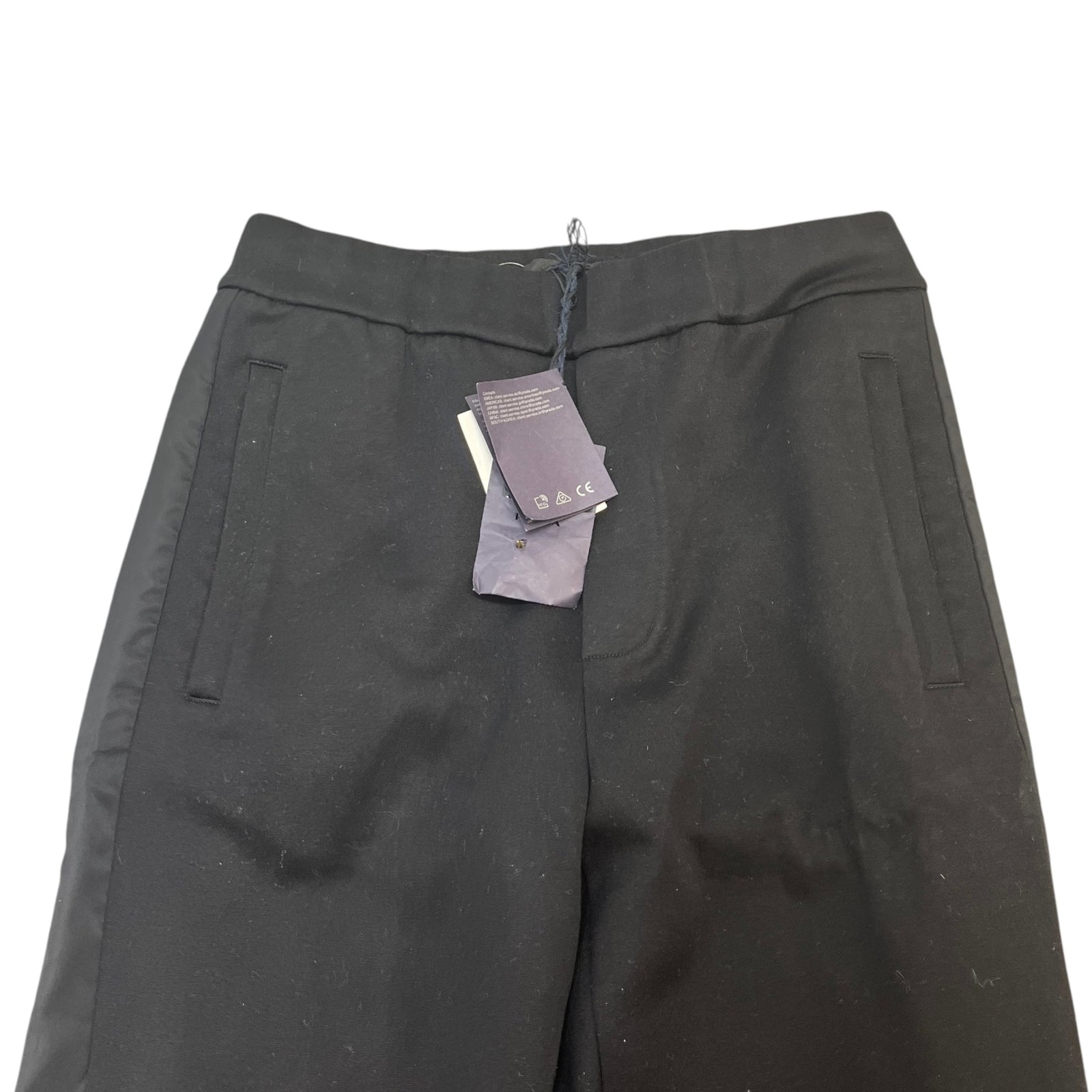 Men's Re-Nylon Plaque Logo Trousers Black Size S - Photo 5