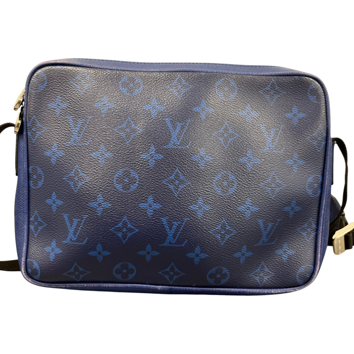 Men's Taigarama Monogram Outdoor Messenger Bag Blue - Photo 3