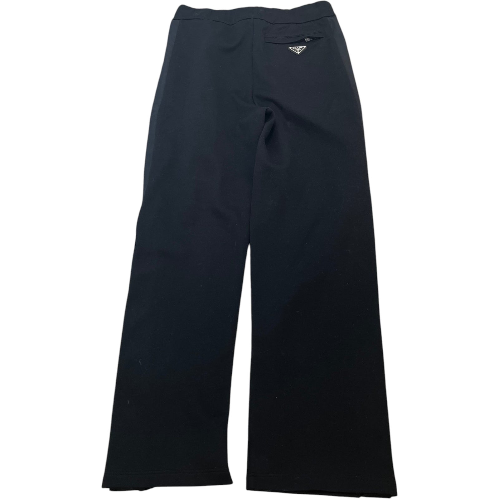 Men's Re-Nylon Plaque Logo Trousers Black Size S - Photo 2