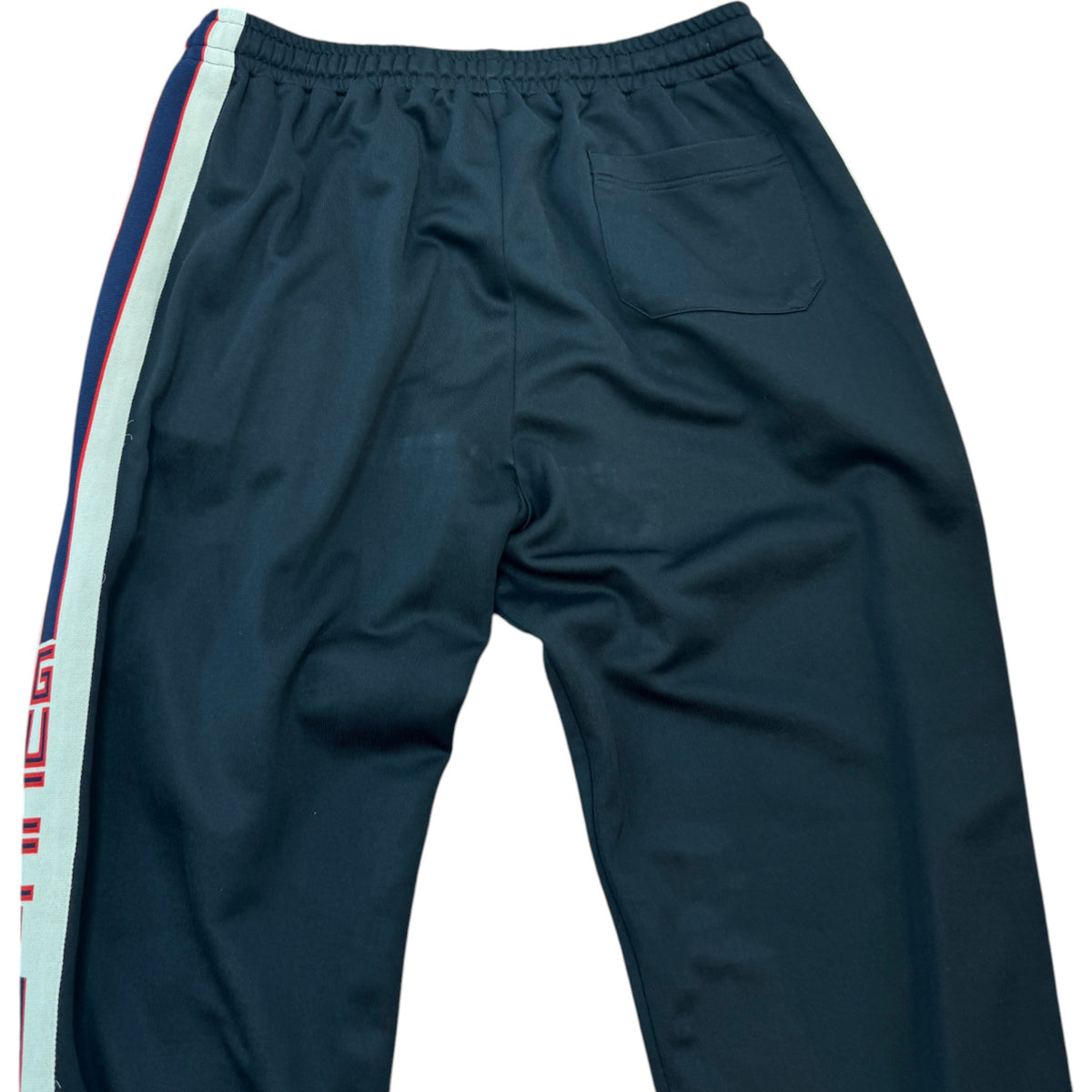 Men's Web Tape Joggers Black Size S / W30 - Photo 4