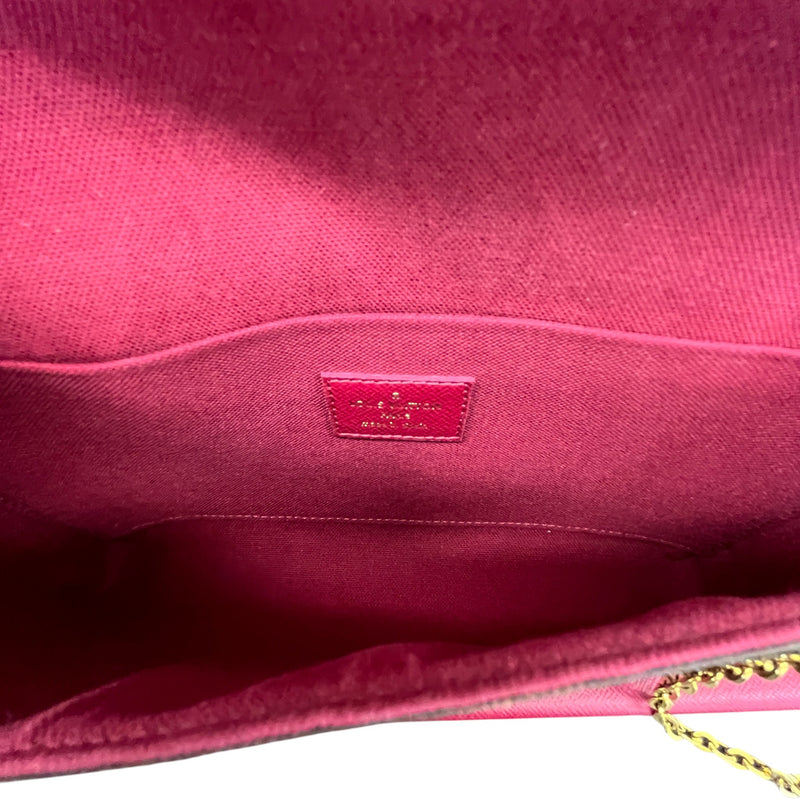 Women's Monogram Félicie Pochette Crossbody Bag Brown