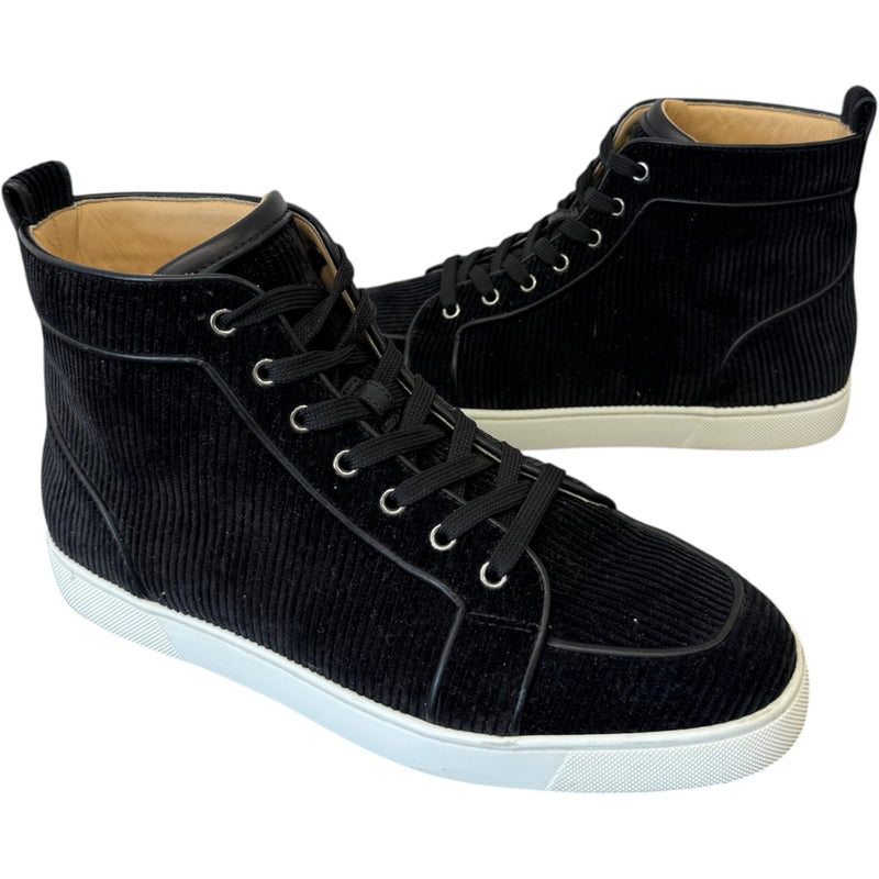 Men's Rantus Orlato Flat High Trainers Black Size UK 8.5 / EU 42.5