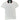Men's Web Stripe Collar Polo Shirt White Size L