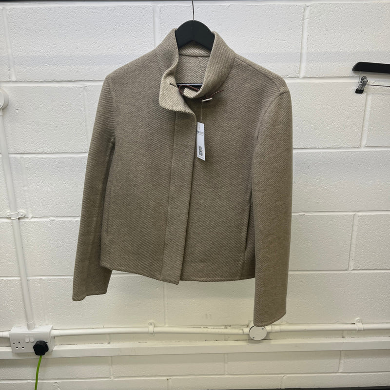 Women's Cashmere Jacket Beige Size 2 / UK 12