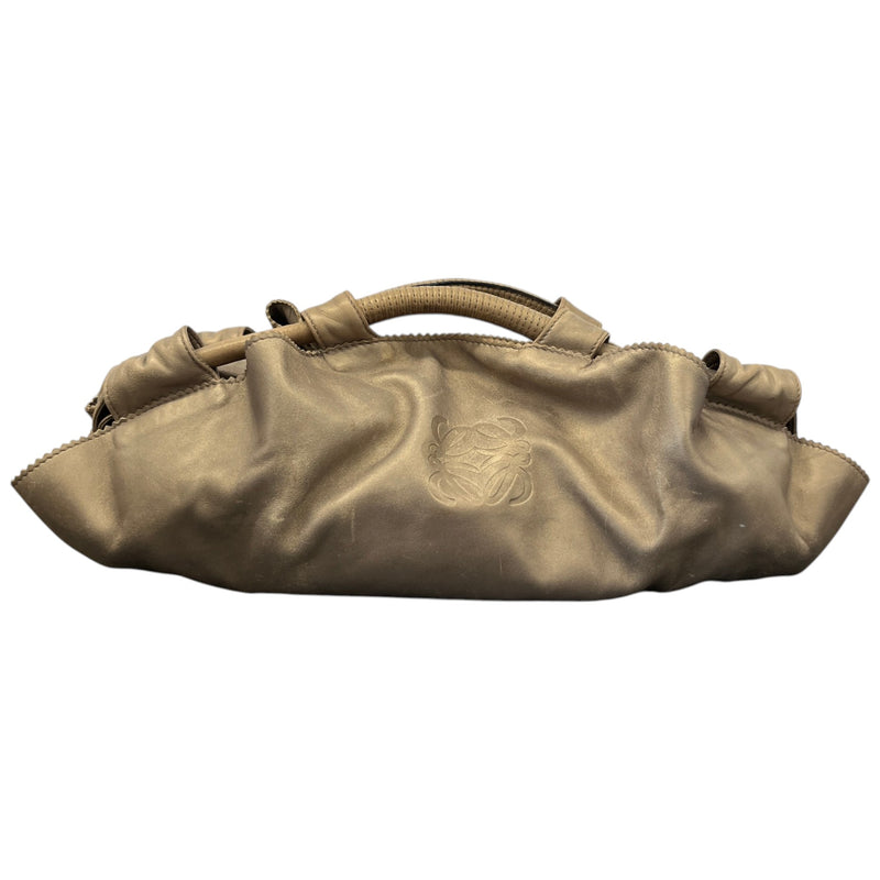 Women's Anagram Logo Handbag Gold