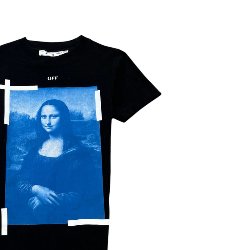 Men's Mona Lisa T-Shirt Black Size XS