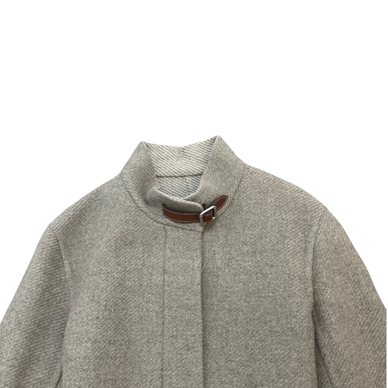 Women's Cashmere Jacket Beige Size 2 / UK 12 - Photo 5