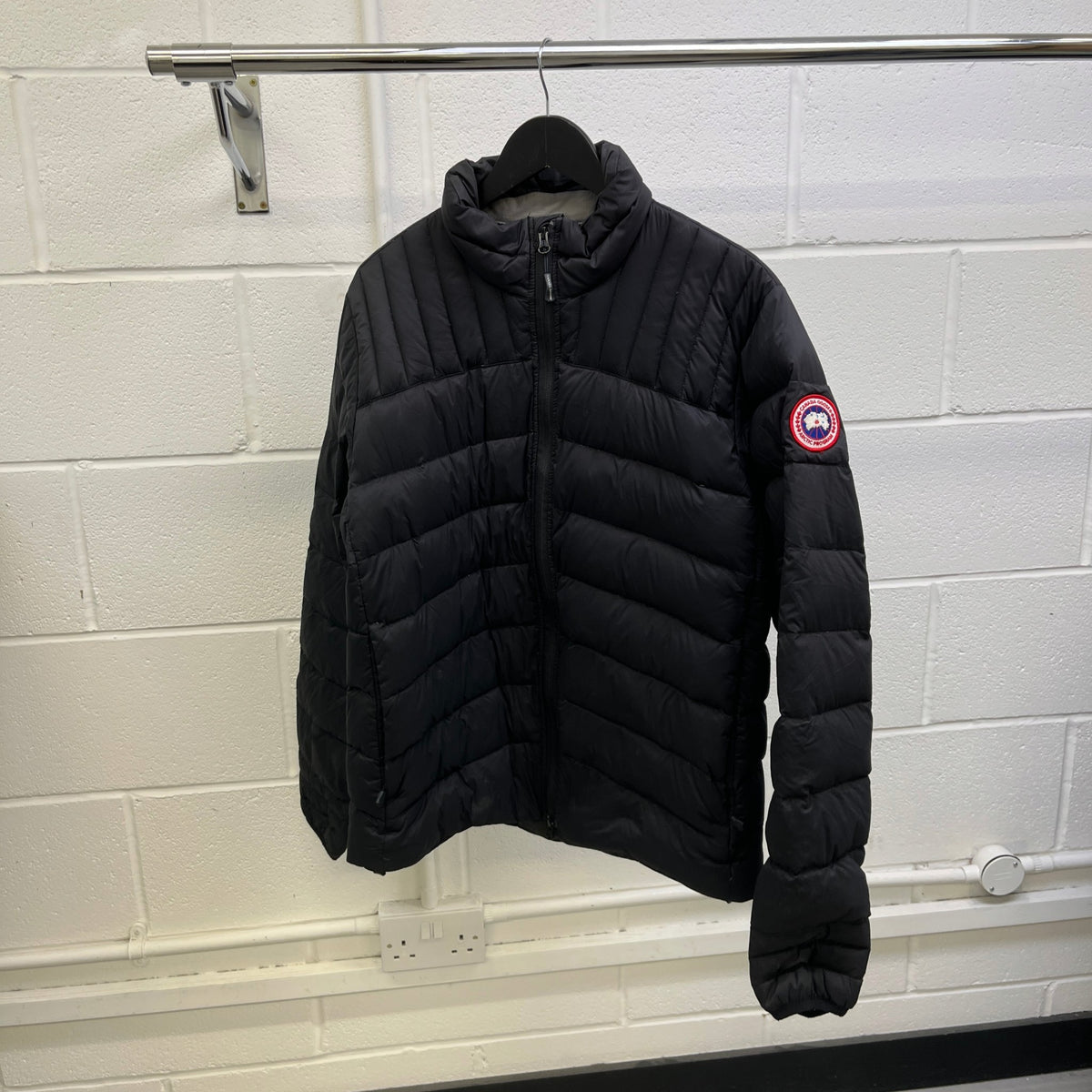 Men's Brookvale Down Jacket Black Size L - Photo 8