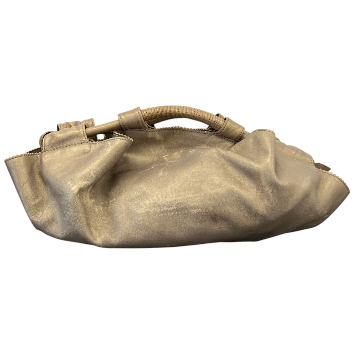 Women's Anagram Logo Handbag Gold - Photo 2