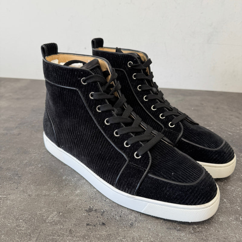 Men's Rantus Orlato Flat High Trainers Black Size UK 8.5 / EU 42.5