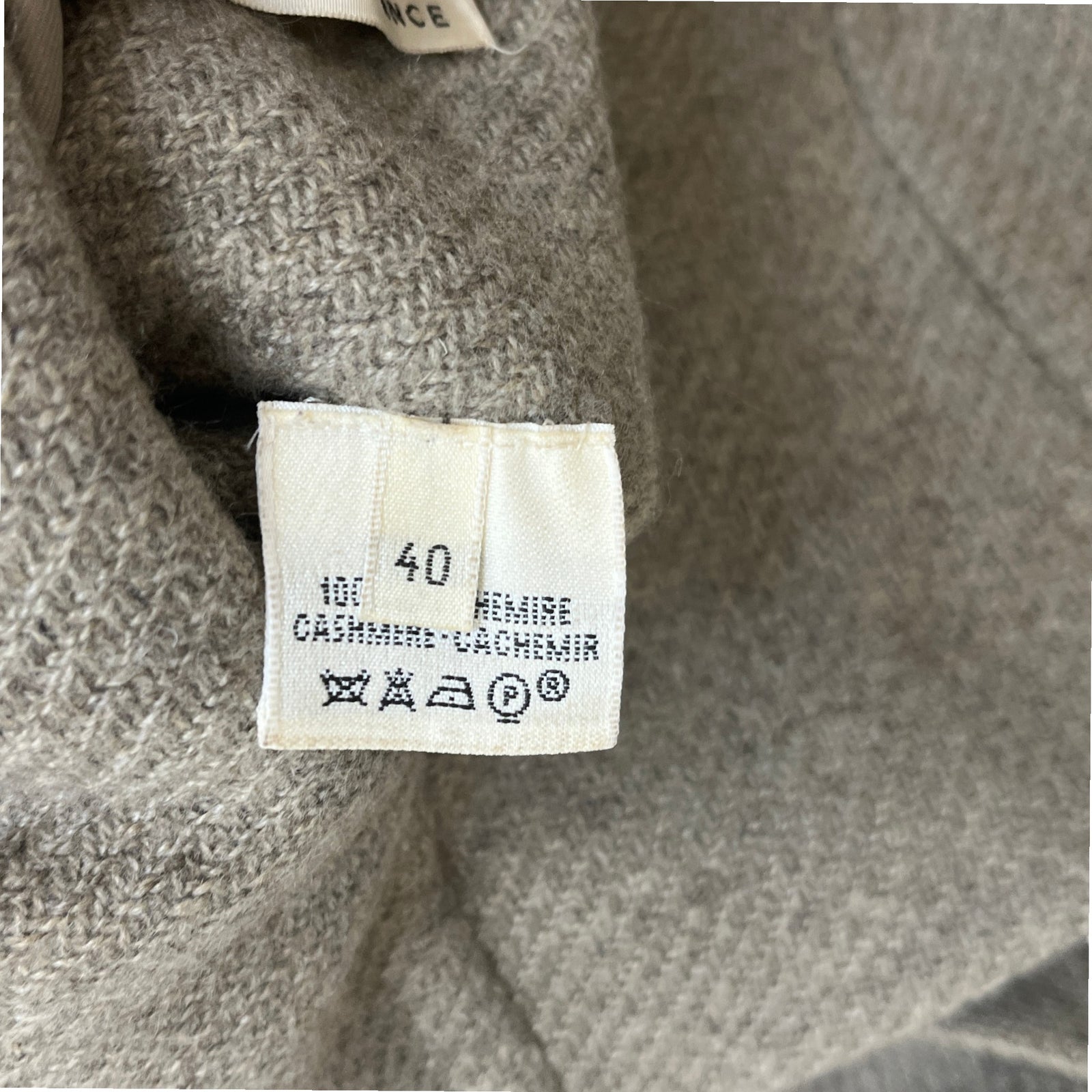 Women's Cashmere Jacket Beige Size 2 / UK 12 - Photo 7