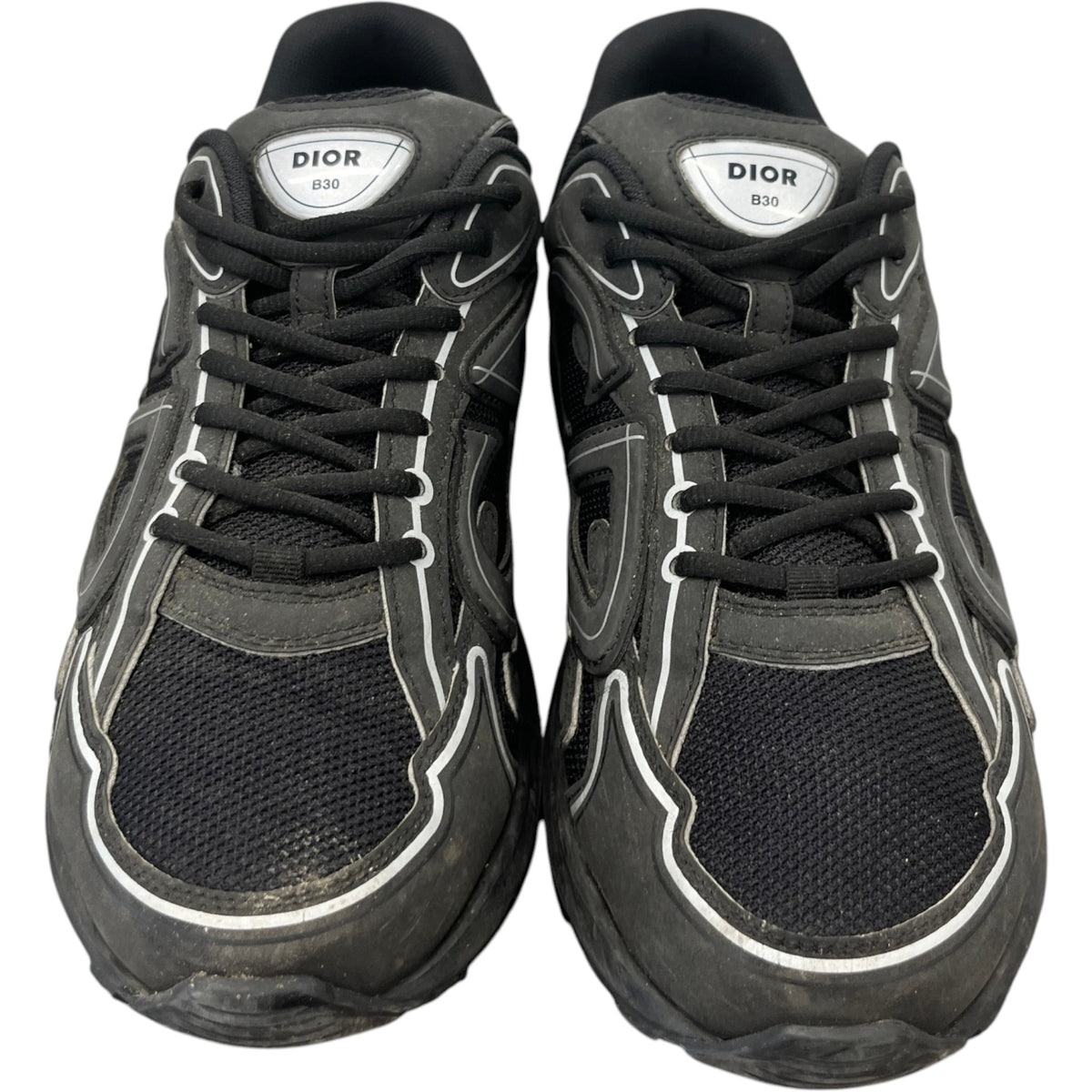 Men's B30 Low Trainers Black Size UK 11 / EU 45 - Photo 6