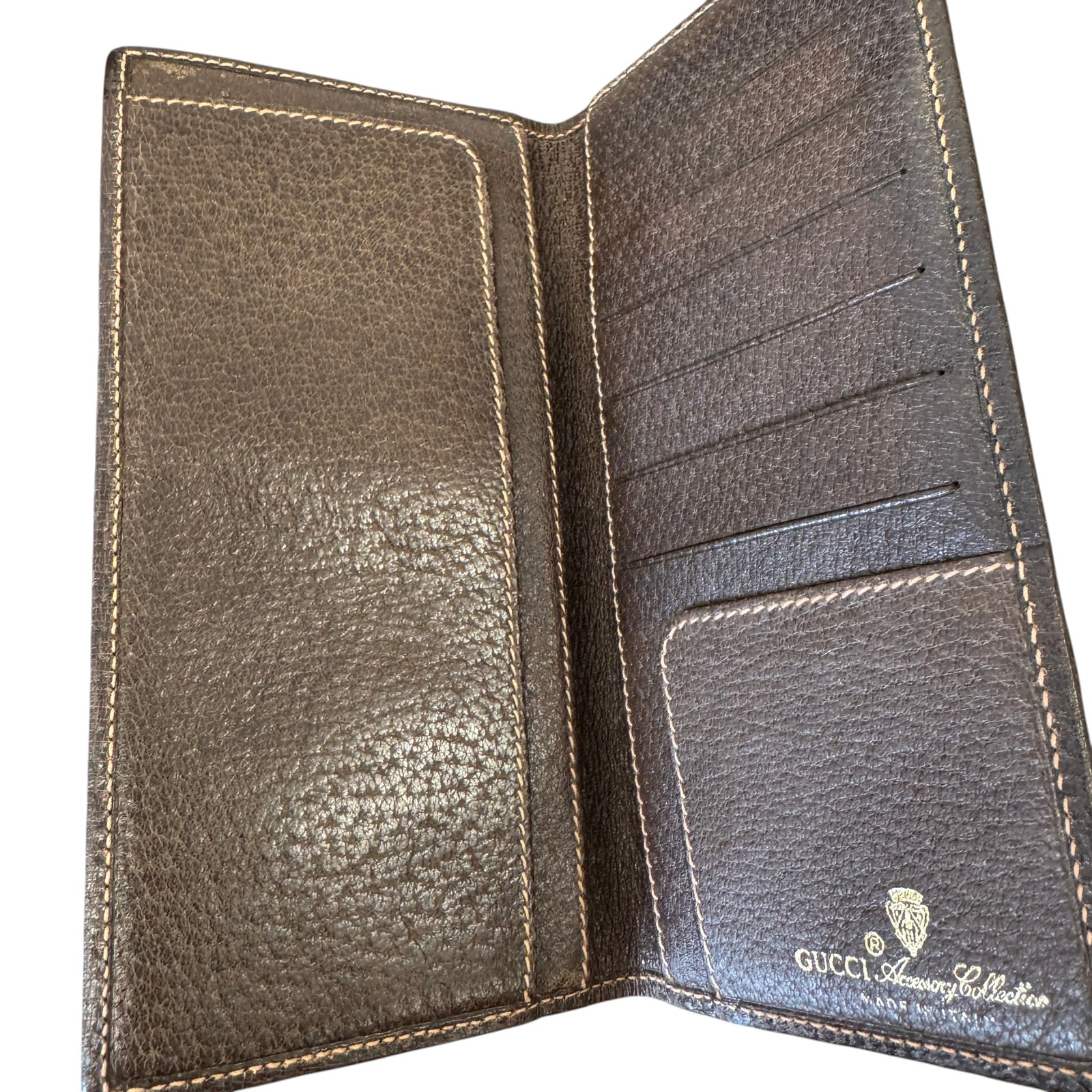 Gg Supreme Wallet Beige - Photo 5