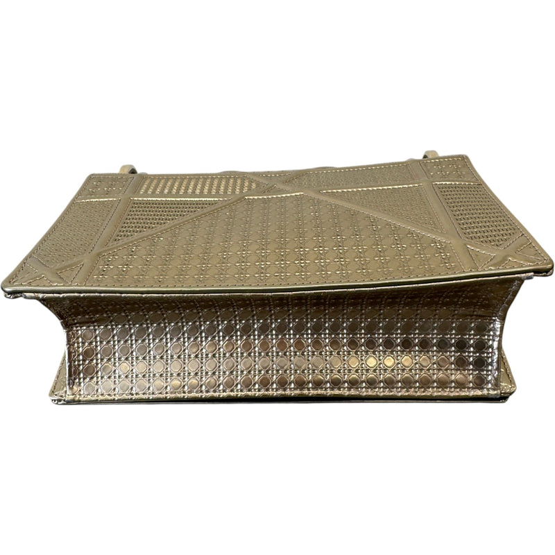 Women's Diorama Flap Handbag Gold