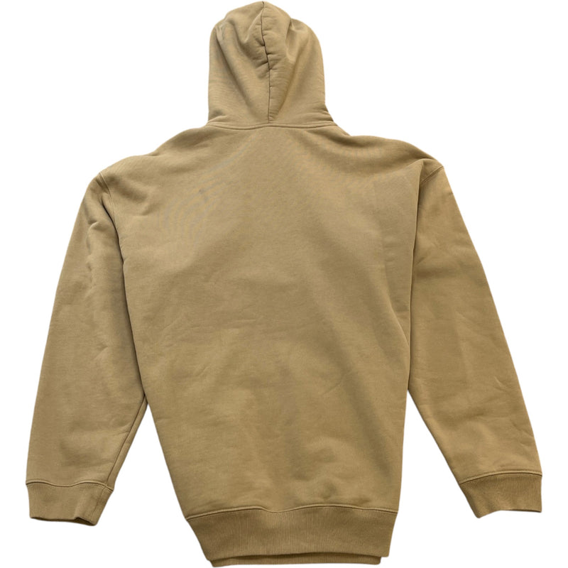 Men's Embroidered Logo Hoodie Black Size XS