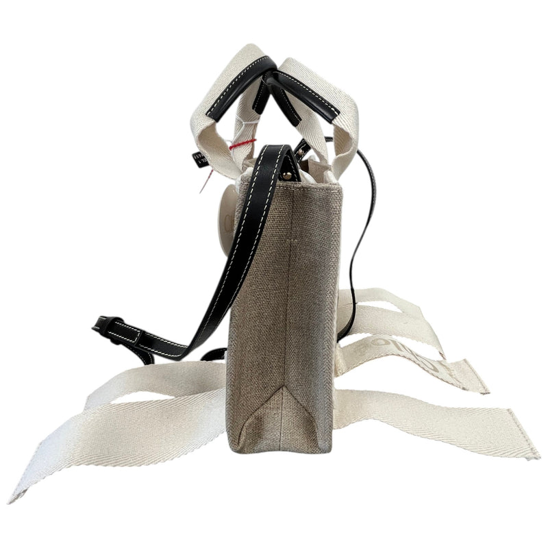 Women's Woody Small Tote Handbag Beige