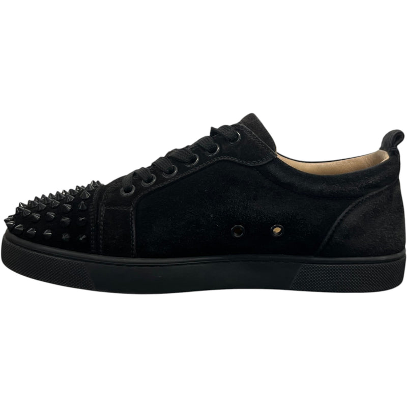 Women's Louis Spikes Flat Low Trainers Black Size UK 5.5 / EU 38.5