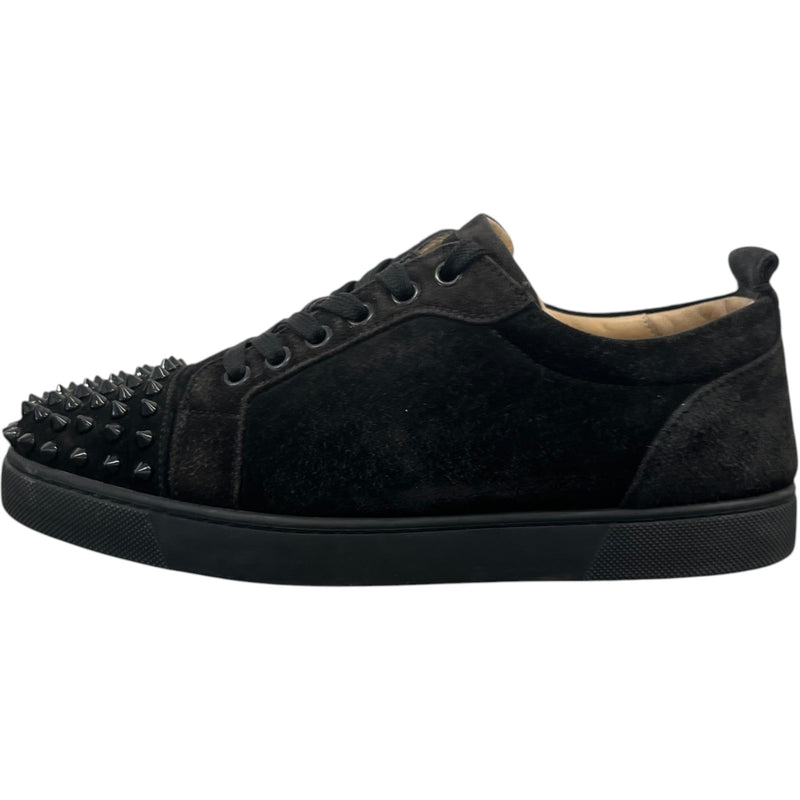 Women's Louis Spikes Flat Low Trainers Black Size UK 5.5 / EU 38.5