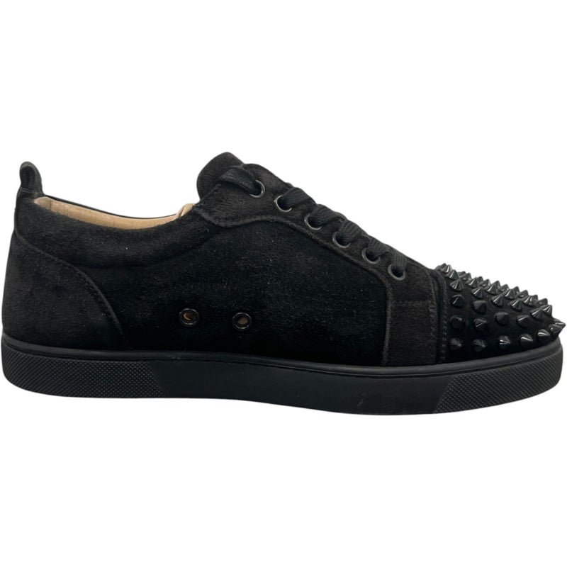 Women's Louis Spikes Flat Low Trainers Black Size UK 5.5 / EU 38.5
