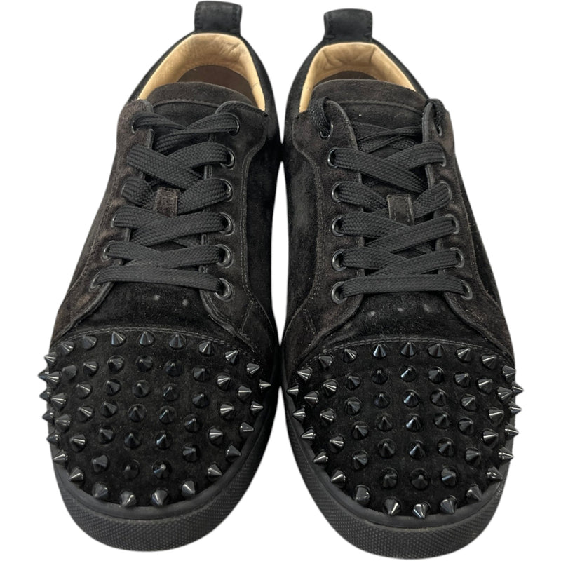 Women's Louis Spikes Flat Low Trainers Black Size UK 5.5 / EU 38.5