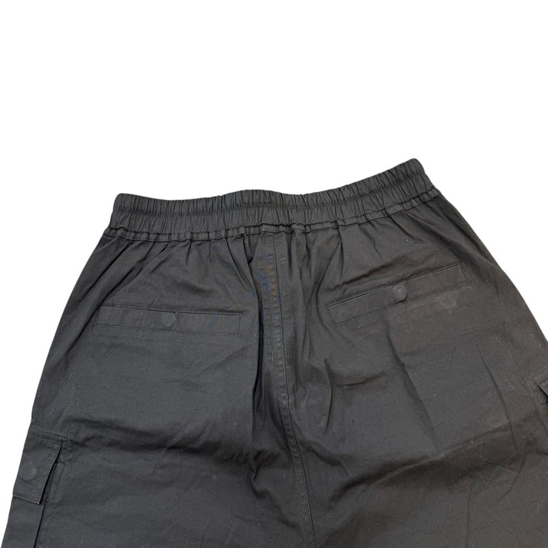 Men's Cargo Zip Shorts Black Size L / W34