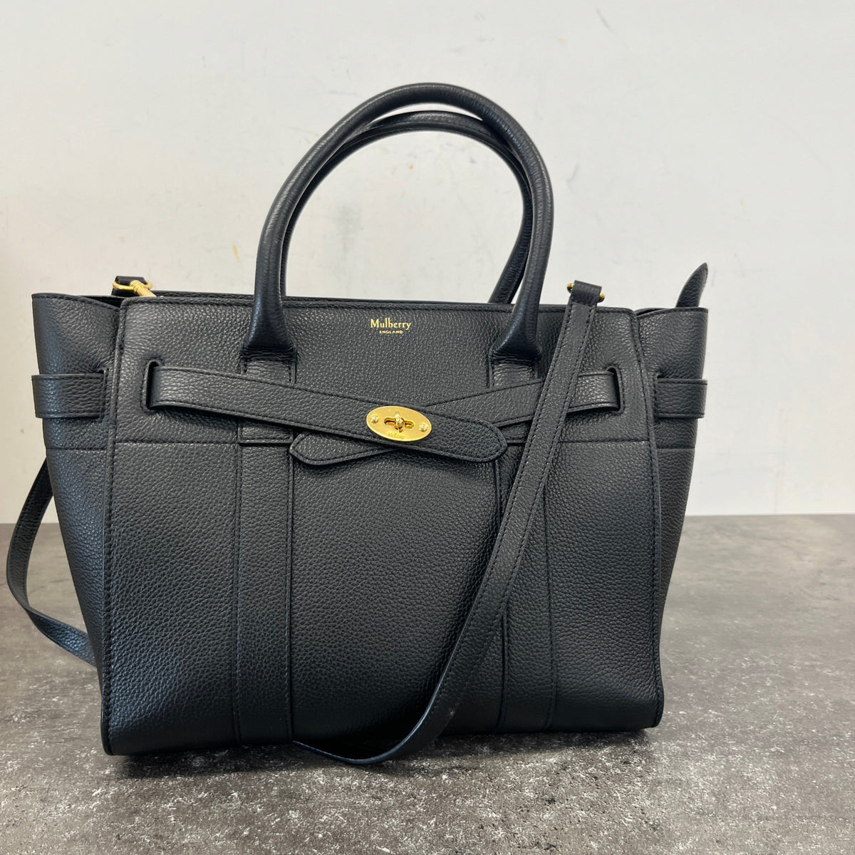 Women's Zipped Bayswater Handbag Black - Photo 14