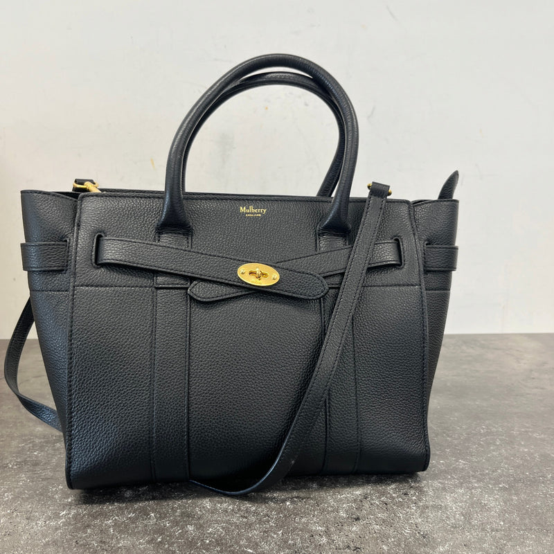 Women's Zipped Bayswater Handbag Black