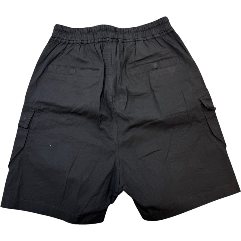 Men's Cargo Zip Shorts Black Size L / W34