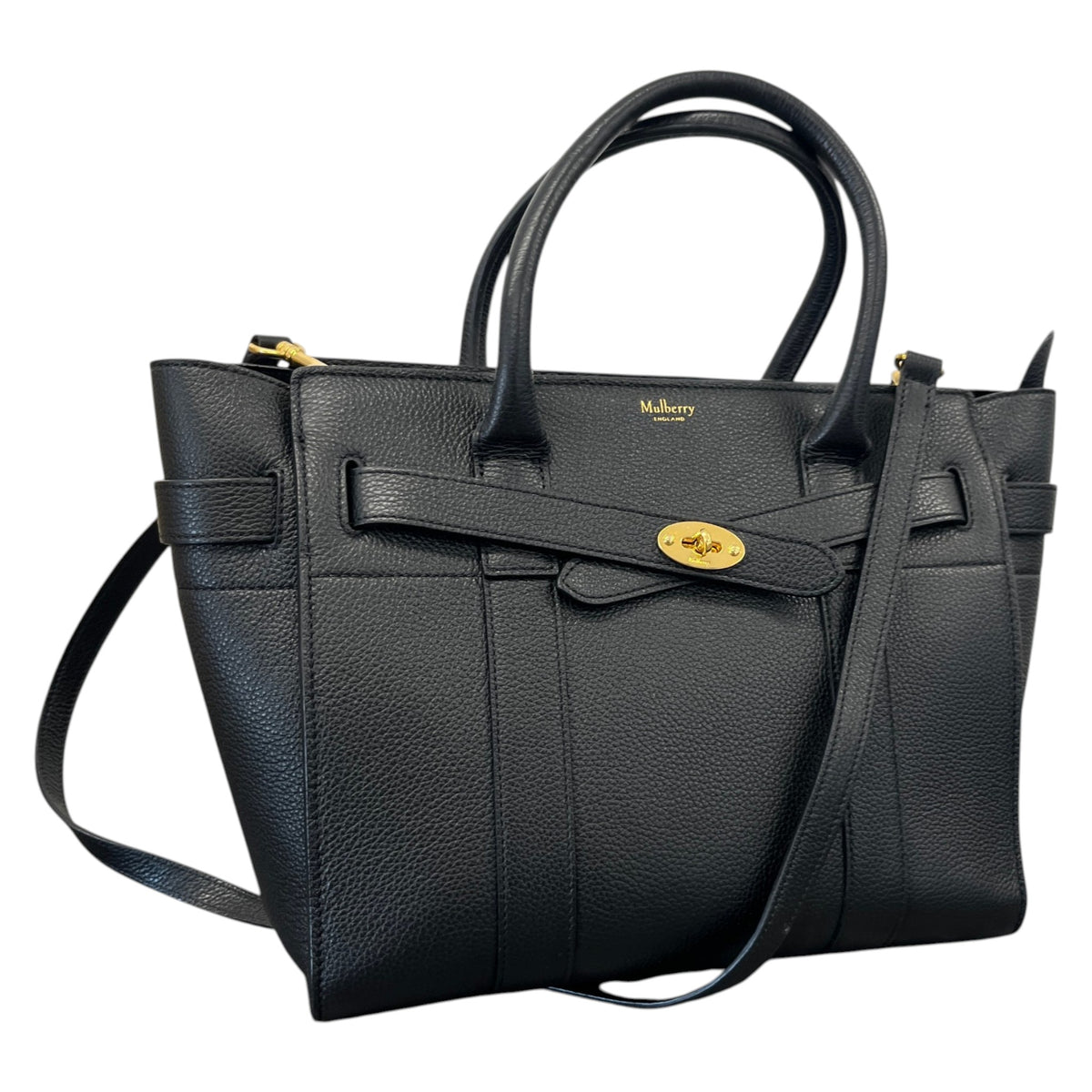 Women's Zipped Bayswater Handbag Black - Photo 4