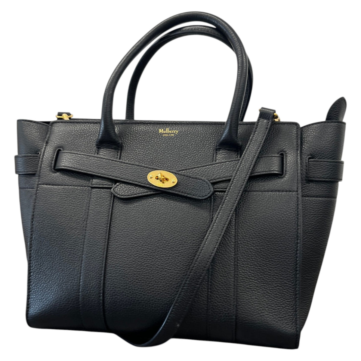 Women's Zipped Bayswater Handbag Black - Photo 5
