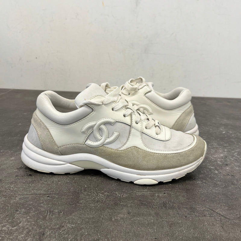 Men's CC Runner Low Trainers White Size UK 6 / EU 40