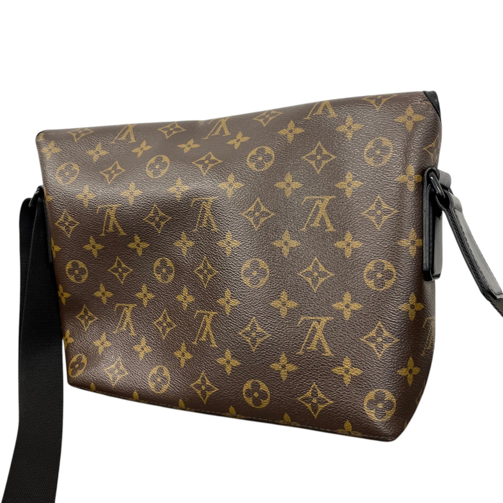 Men's Monogram Magnetic Messenger Bag Brown - Photo 7