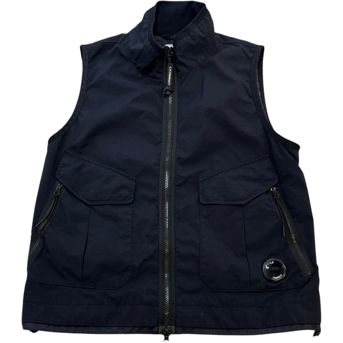 Men's Taylon P Utility Gilet Navy Size S - Photo 1