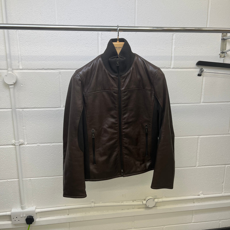 Men's Hybride Jacket Brown Size IT 46 / S