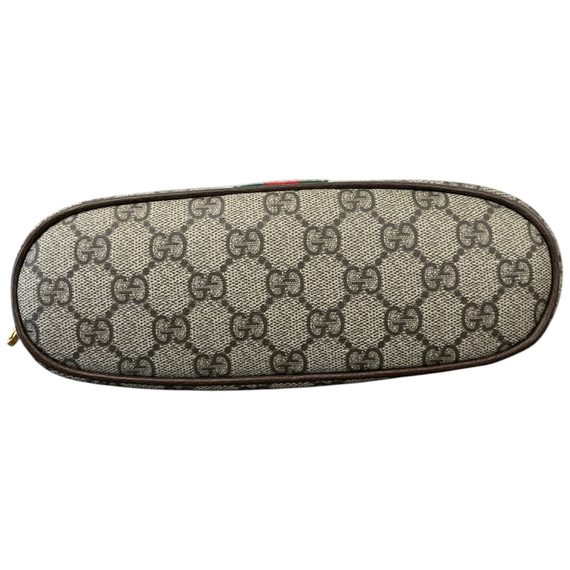 Women's GG Supreme Ophidia Small Cosmetic Toiletry Bag Beige