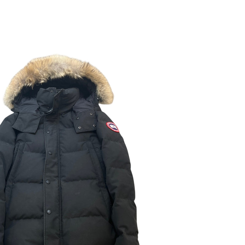 Men's Wyndham Parka Down Jacket Black Size M