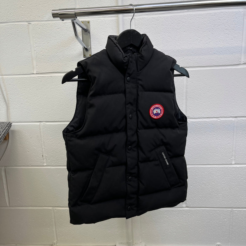 Boy's Junior Vanier Vest Gilet Black Size 14 years