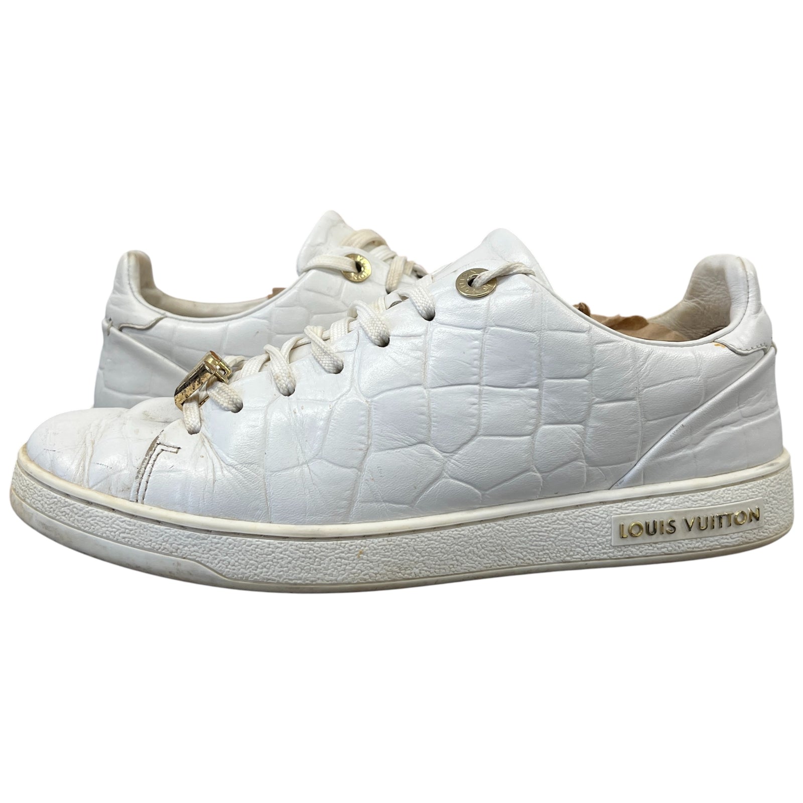 Women's Frontrow Low Trainers White Size EU 37 / UK 4 - Photo 3