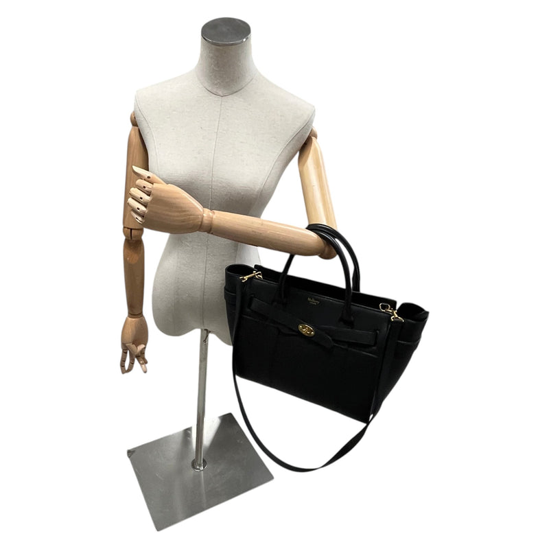 Women's Zipped Bayswater Handbag Black