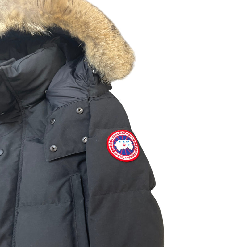 Men's Wyndham Parka Down Jacket Black Size M