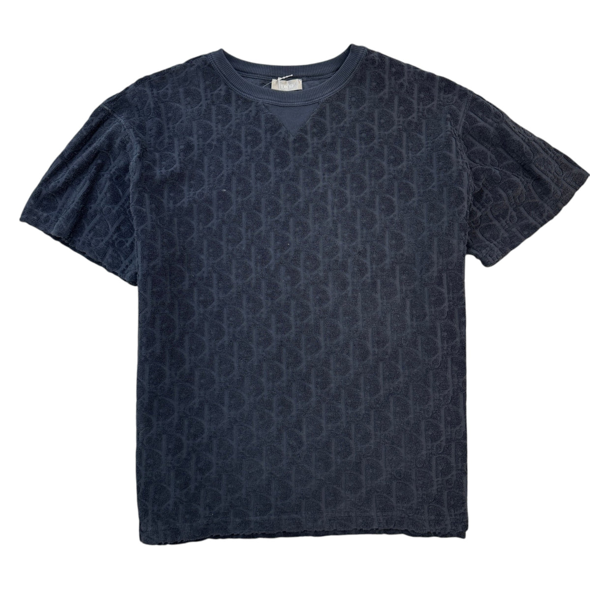 Men's Oblique T-Shirt Navy Size L - Photo 1