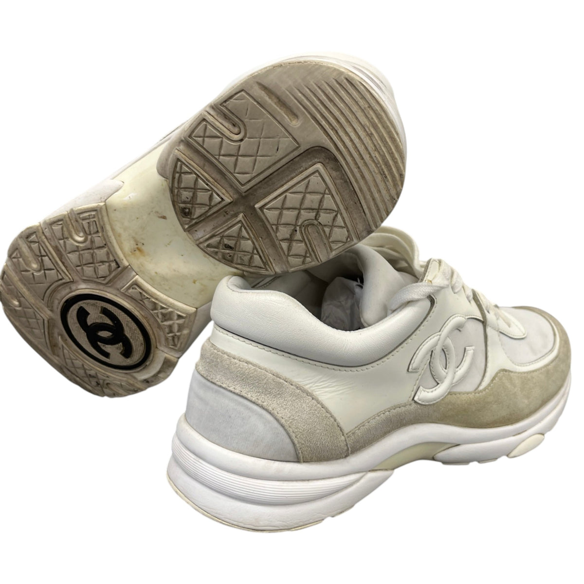Men's CC Runner Low Trainers White Size UK 6 / EU 40 - Photo 10