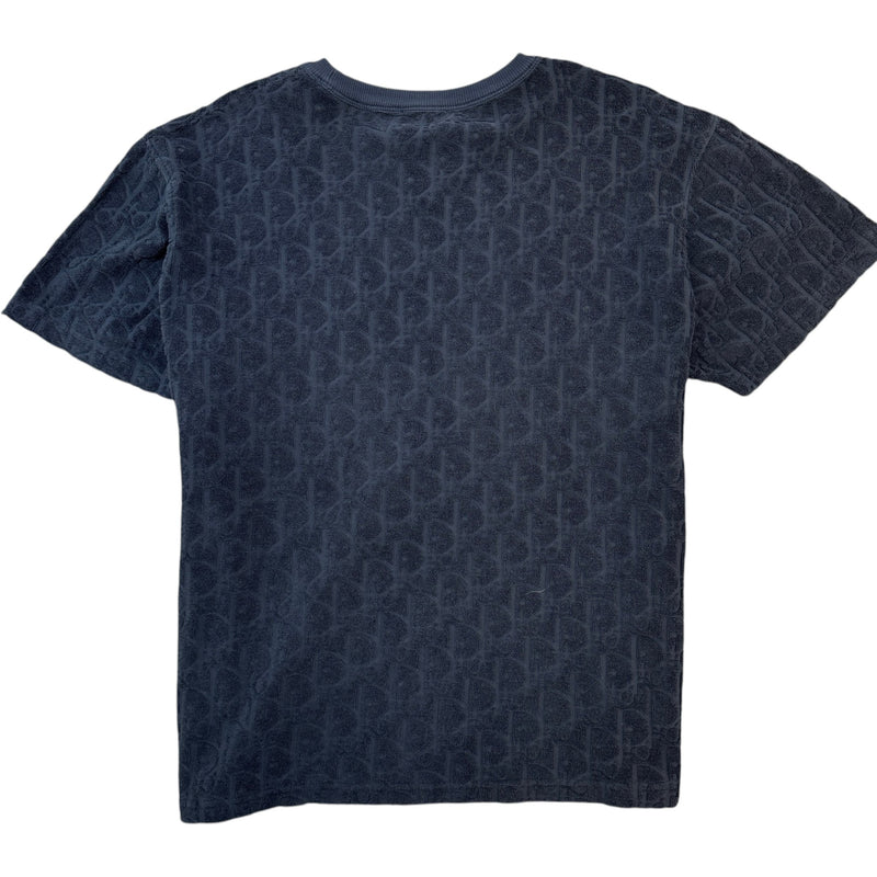 Men's Oblique T-Shirt Navy Size L