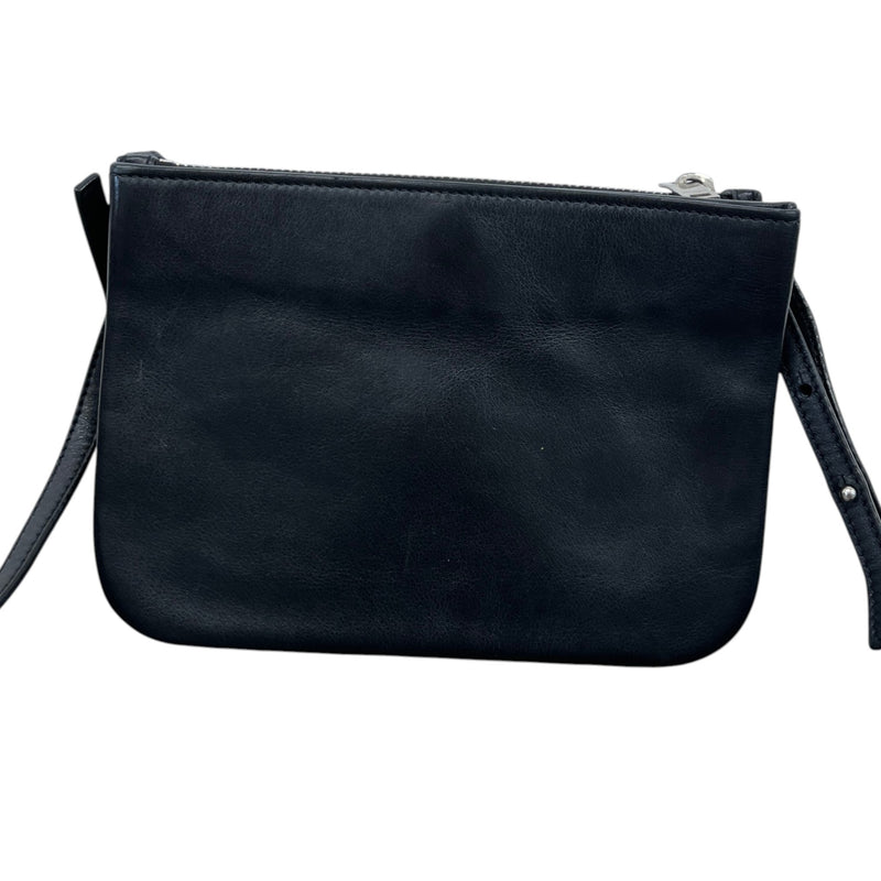 Women's Logo Tri-Pocket Crossbody Bag Black