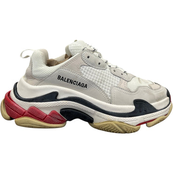 Women's Triple S Low Trainers White Size UK 6 / EU 39