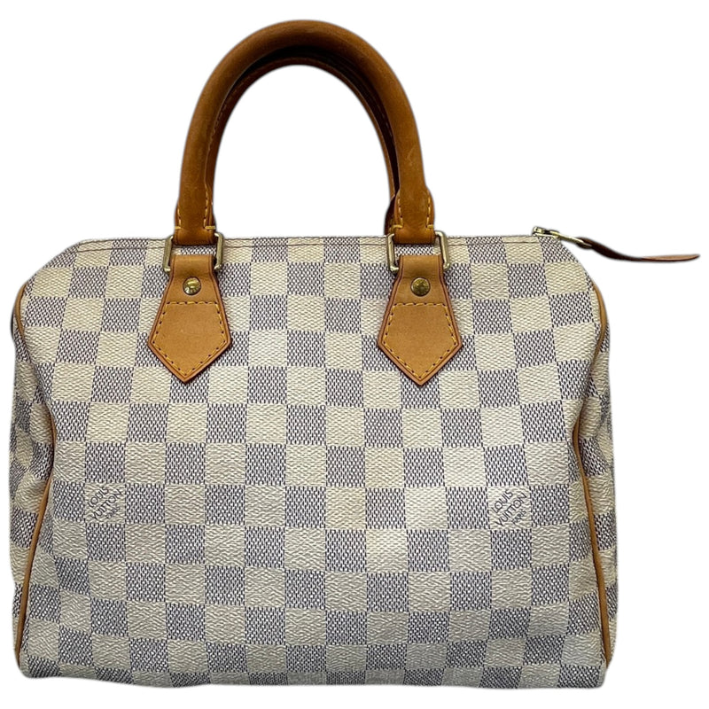 Women's Damier Azur Speedy 25 Bag White