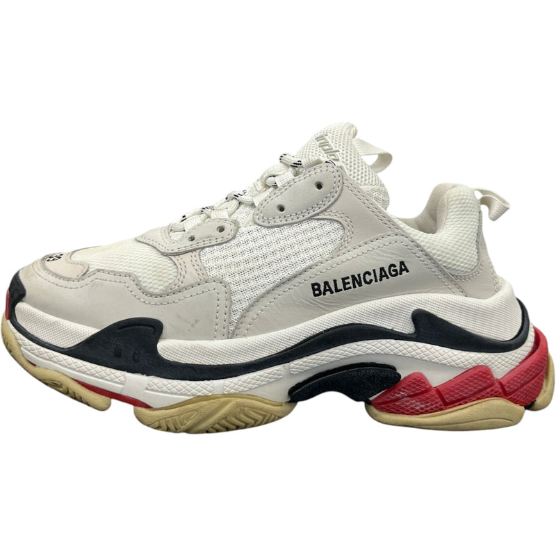 Women's Triple S Low Trainers White Size UK 6 / EU 39